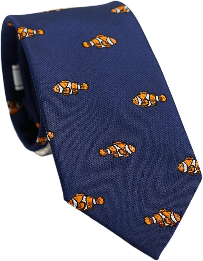 ZENXUS Theme Ties for Men, Sports, Animals, Holidays, Unique Designed and Woven Patterns - Image 1